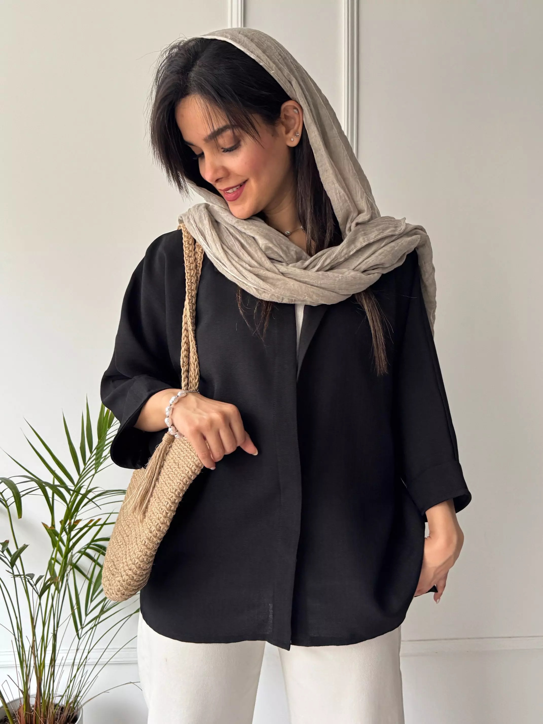 مانتو شومیزی رز